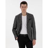 Pierre Cardin Erkek Siyah Slim Fit Ceket 50305821-VR046 - 4 Drop