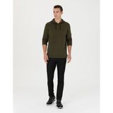 Pierre Cardin Erkek Siyah Slim Fit Kanvas Pantolon 50278130-VR046