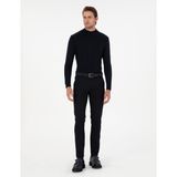 Pierre Cardin Erkek Siyah Slim Fit Kanvas Pantolon 50299517-VR046 - 30 - 32