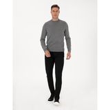 Pierre Cardin Erkek Siyah Slim Fit Kanvas Pantolon 50310857-VR046 - 32