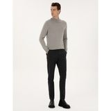 Pierre Cardin Erkek Siyah Slim Fit Kanvas Pantolon 50317228-VR046 - 32 - 34