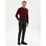 Pierre Cardin Erkek Siyah Slim Fit Kanvas Pantolon 50317228-VR046 - 32