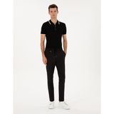 Pierre Cardin Erkek Siyah Slim Fit Klasik Jogger Pantolon 50317618-VR046
