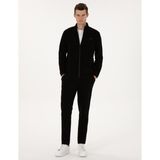 Pierre Cardin Erkek Siyah Slim Fit Polar Eşofman Altı 50317690-VR046 - XL