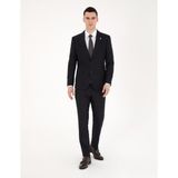 Pierre Cardin Erkek Siyah Slim Fit Takım Elbise 50285263-VR046 - 58 - 6 Drop