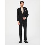 Pierre Cardin Erkek Siyah Slim Fit Takım Elbise 50324264-VR046 - 6 Drop - 48