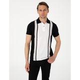 Pierre Cardin Erkek Siyah Slim Fit Tişört 50302598-VR046