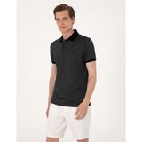 Pierre Cardin Erkek Siyah Slim Fit Tişört 50306859-VR046