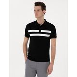 Pierre Cardin Erkek Siyah Slim Fit Tişört 50310154-VR046