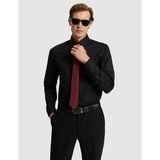 Pierre Cardin Erkek Siyah Slim Fit Uzun Kollu Basic Gömlek 50328765-VR046 - XL