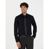 Pierre Cardin Erkek Siyah Slim Fit Uzun Kollu Gömlek 50286000-VR046