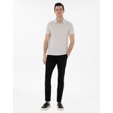 Pierre Cardin Erkek Siyah Slim Fit Yazlık Kanvas Pantolon 50305450-VR046 - 40 - 32