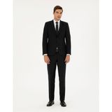 Pierre Cardin Erkek Siyah Slim Fit Yünlü Takım Elbise 50297483-VR046 - 6 Drop