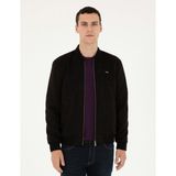 Pierre Cardin Erkek Siyah Suni Deri Ceket 50300551-001 - 56 - Dropsuz