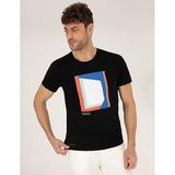 Pierre Cardin Erkek Siyah Tişört 50263922-vr046