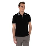 Pierre Cardin Erkek Siyah Tişört 50302607-VR046
