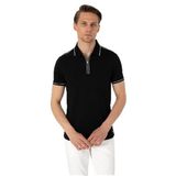 Pierre Cardin Erkek Siyah Tişört 50302615-VR046