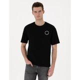 Pierre Cardin Erkek Siyah Tişört 50310076-VR046
