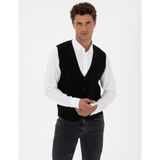 Pierre Cardin Erkek Siyah Triko Yelek 50317313-VR046