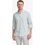Pierre Cardin Erkek Su Yeşili Keten Karışımlı Regular Fit Uzun Kollu Gömlek 50320941-VR048 - 2XL