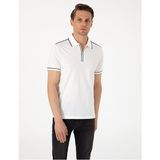 Pierre Cardin Erkek T-Shirt 2131848 - Ekru - L
