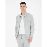 Pierre Cardin Erkek Taş Regular Fit Fermuarlı Ceket 50287776-VR049 - 48 - 6 Drop