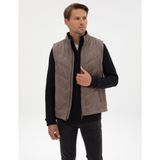 Pierre Cardin Erkek Taş Suni Deri Yelek 50318040-570 - Dropsuz