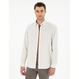 Pierre Cardin Erkek Vizon Gömlek Desenli 50292347-VR052