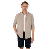 Pierre Cardin Erkek Vizon Gömlek Desenli 50307025-VR052