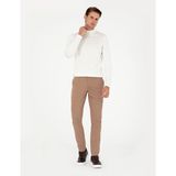 Pierre Cardin Erkek Vizon Slim Fit Basic Kanvas Pantolon 50292522-VR052 - 30 - 32