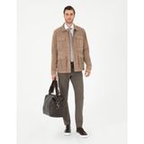 Pierre Cardin Erkek Vizon Slim Fit Çizgili Kanvas Pantolon 50295951-VR052 - 32