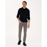 Pierre Cardin Erkek Vizon Slim Fit Jean Pantolon 50317248-VR052 - 32 - 30