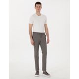 Pierre Cardin Erkek Vizon Slim Fit Jogger Kanvas Pantolon 50305880-VR052
