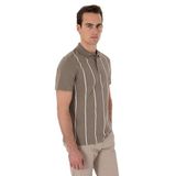 Pierre Cardin Erkek Vizon Tişört 50310158-VR241