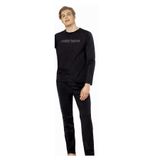 PIERRE CARDIN Erkek Yeni Sezon Uzun Kollu Pamuk Pijama Takımı CH.PC.6.093.C0-SİYAH-XL