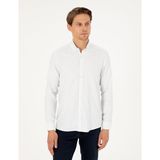 Pierre Cardin Erkek Yeşil Gömlek Desenli 50292262-vr054