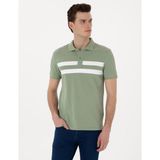 Pierre Cardin Erkek Yeşil Slim Fit Tişört 50310154-VR016 - Çağla Yeşili