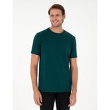 Pierre Cardin Erkek Zümrüt Regular Fit Tişört 50292343-VR055 - XL