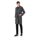 Pierre Cardin Erkek%100 Pamuklu Pijama Takımı, Robdöşambırlı, Siyah, L