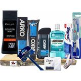 Pierre Cardin Full Lüx Set Erkek Bakım Seti - Damat Çeyiz Nişan Bohça Seti 9 Parça Sandıksız Özel Model