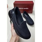 Pierre Cardin Full Ortopedik Yürüyüş Sneakers Ayakkabı Tekstil Malzemeden Üretilmiştir - Siyah