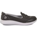 Pierre Cardin Füme-Beyaz Hafif Kadın Günlük Ayakkabı PC-54698 Z - Füme - Beyaz