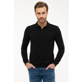 Pierre Cardin G021GL082.000.1100692 Erkek Siyah Slim Fit Sweatshirt
