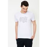 Pierre Cardin G021SZ011.000.1288085 Beyaz Erkek T-Shirt