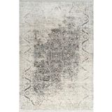 Pierre Cardin Galenda JH03B Krem Gri Viskon Akrilik Yumuşak Dokulu Eskitme Etnik Halı ÇOK RENKLİ 100 x 300