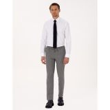 Pierre Cardin Gri Ekstra Slim Fit Çizgili Kumaş Pantolon 50278454-VR024