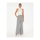 Pierre Cardin Gri Palazzo Kumaş Pantolon 50302508-vr024