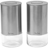 Pierre Cardin Gusto Silver Cam 20CM 2'li Kavanoz Seti - Gümüş