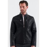 Pierre Cardin Hadrien Erkek Suni Deri Mont - Siyah - 50