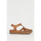 Pierre Cardin Hakiki Deri Kadın Siyah Sandalet PC-54517